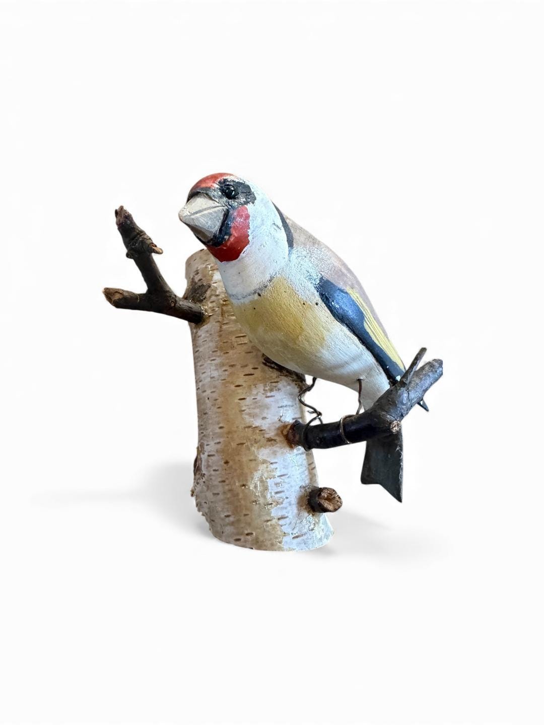 Wood Carved Austrian Bird Vintage #65