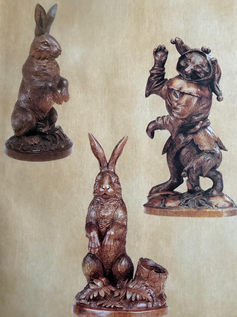 Book: Swiss Carvings, The Art of Black Forest by Jay Arenski, Signed