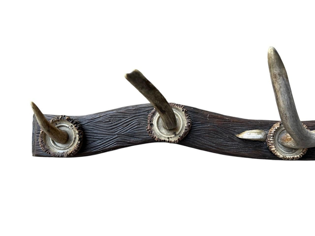 German Antler Hanging Rack, 32 Inches Long, 1950s