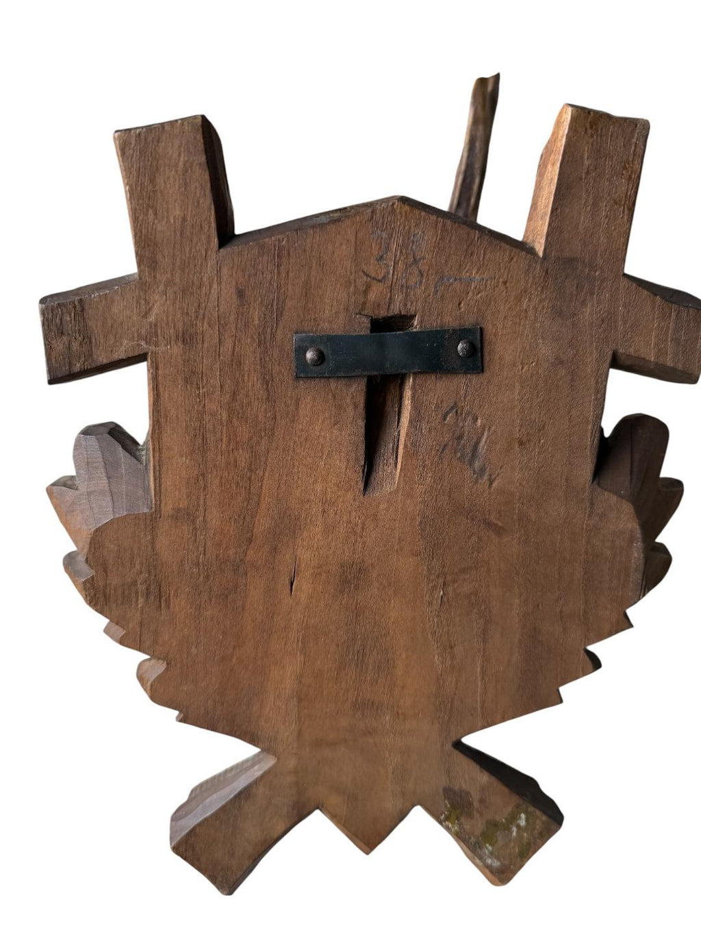 Roe Deer Trophy 182, Black Forest Antlers, Oak Leaf Plaque